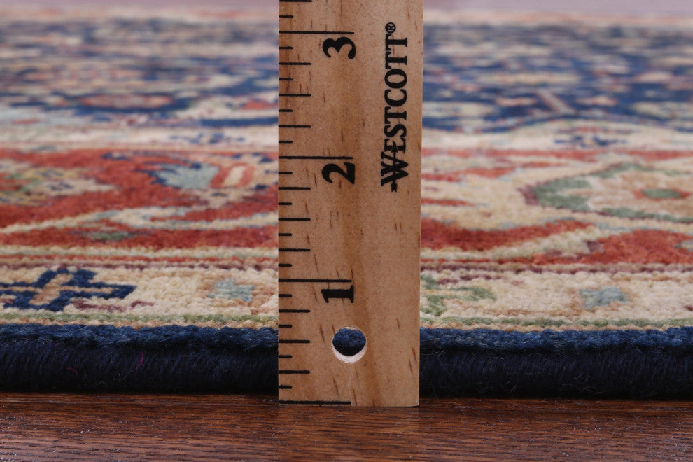6' 1" X 8' 10" Heriz Serapi Handmade Wool Rug - Q16009
