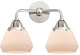 288-2W-PC-G171 Fulton 2 Light 14.75" Bath Vanity Light, Polished Chrome