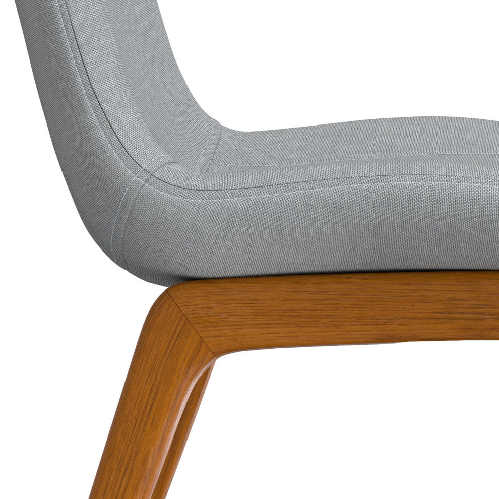 Loretta Dining Chair (Set of 2) in Light Grey