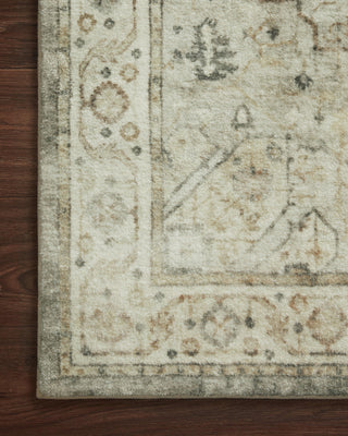 Loloi II Plush, Cloud-Like Texture ROS-09 Sage, Beige Sample Swatch