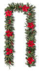 9' Pre-Lit Christmas Garland