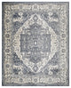Nourison Quarry 7'10" x 9'10" Navy Ivory Vintage Indoor Rug