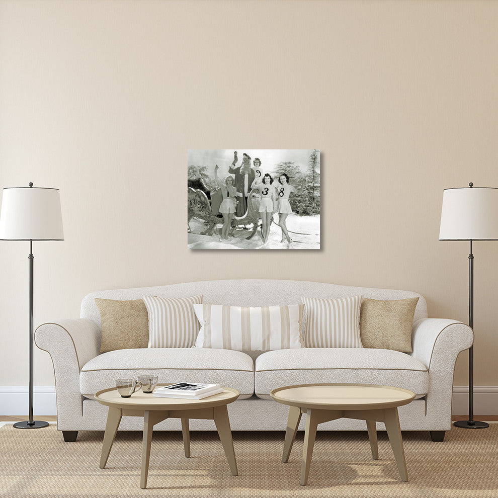 "Happy New Year 1938 - W.C. Fields" Canvas by Hollywood Photo Archive, 40x30"