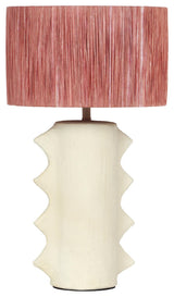 Wild Thing Papier Mache Table Lamp