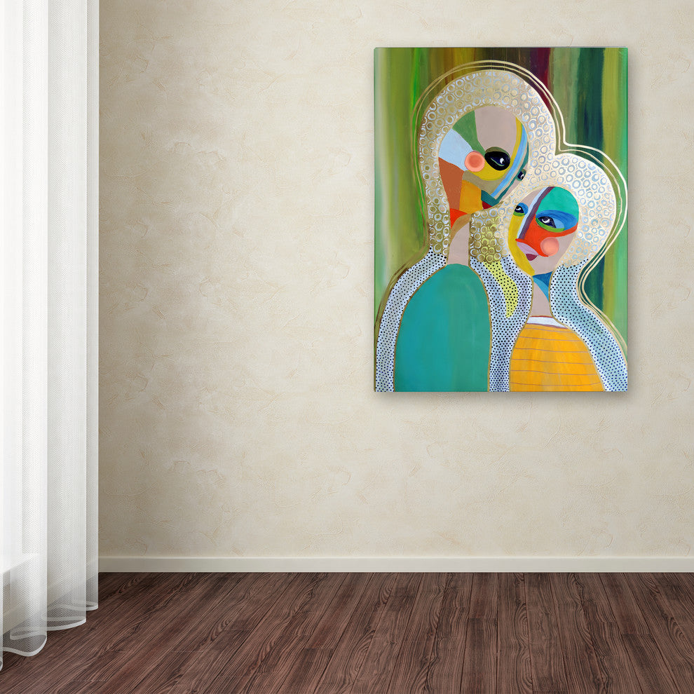 Sylvie Demers 'Aura 3' Canvas Art, 19 x 14