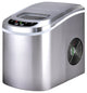 Costway Sliver Portable Compact Electric Ice Maker Machine Mini Cube 26lb/Day