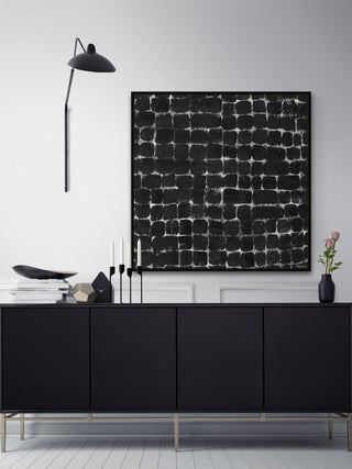 "Bright Idea" Floater Framed Painting Print on Canvas, 24x24