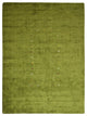 Hand Knotted Loom Silk Mix Area Rug Contemporary Green