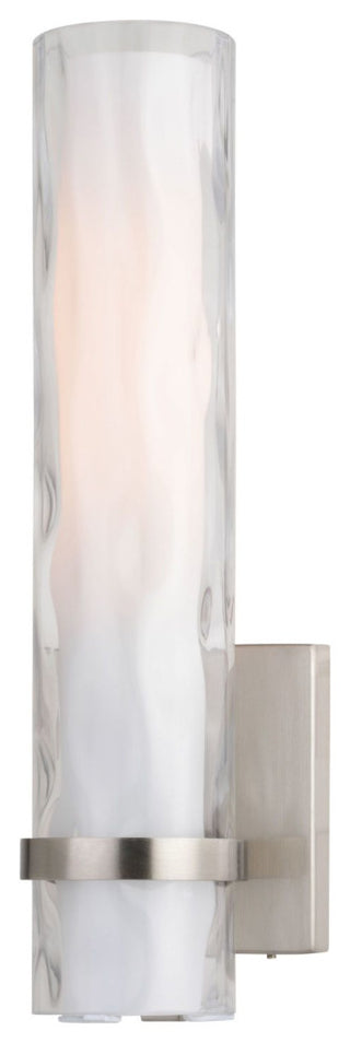 Vaxcel Vilo 1-Light Wall Light, Satin Nickel