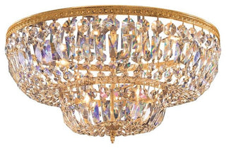 Crystorama Richmond Flush Mount - Swarovski Spectra Crystal Basket