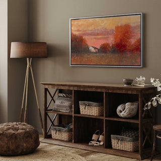 "Tangerine Skies" - A Sunset's Warm Embrace