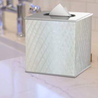 nu steel Almere Enamel Metal Tissue Box Cover