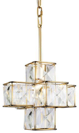 Varaluz Cubic 1-Lt Pendant - Calypso Gold