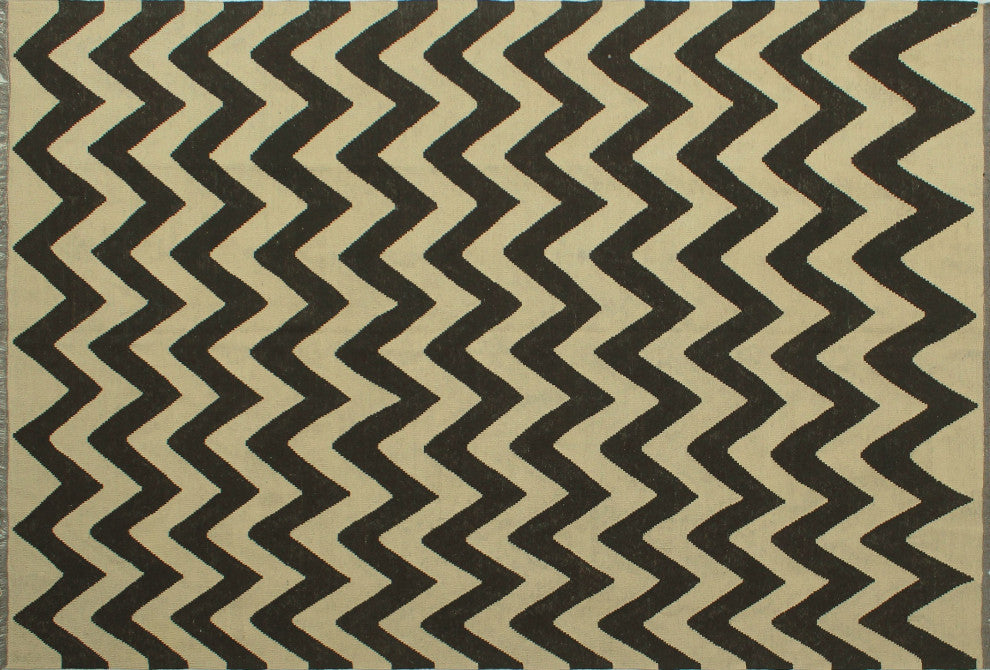 Winchester Kilim Aim Ivory Rug, 6'7x9'8