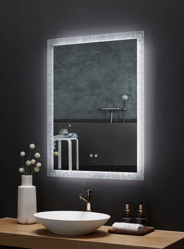 Frysta LED Frameless Mirror, 24"