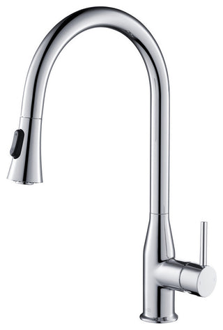 Napa Single Handle Pull Down Faucet, Chrome, Without Soap Dispenser