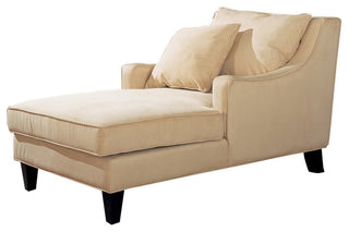 Debonairly Classy Chaise, Beige