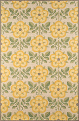 Newport Yellow Rug, 5'x8'