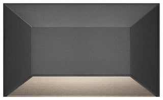 Hinkley Nuvi Medium Rectangular Deck Sconce, Black