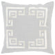 Surya Milo MLO-001 18"x18" Pillow Kit, Beige/Light Gray