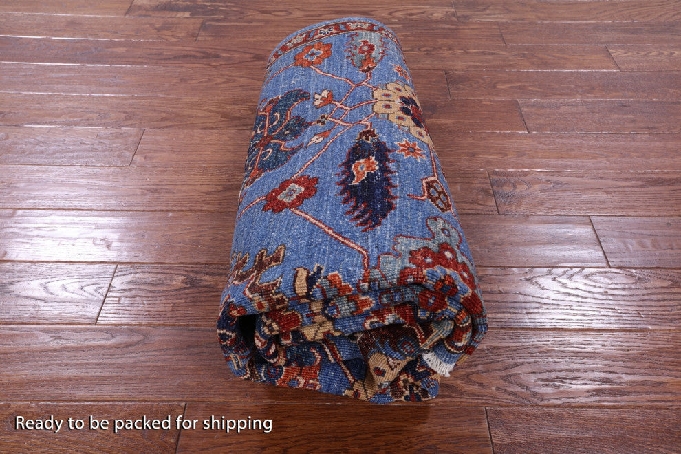 Persian Fine Serapi Handmade Wool Rug 5' 0" X 6' 9" - Q12869