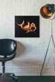Epic Graffiti "White Shark" by Michael Stewart Giclee Canvas Wall Art, 16"x18"