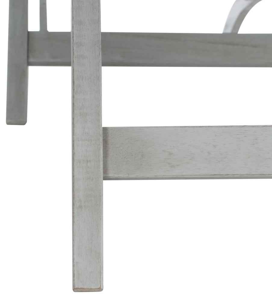 Safavieh Palmdale Outdoor Lounge Chair, Grey/Beige