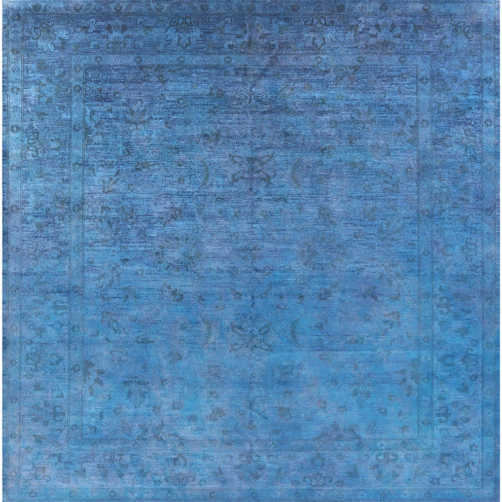 Ahgly Company Indoor Square Mid-Century Modern Area Rugs, 3' Square
