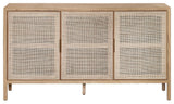 Farmhouse 3 Door Sideboard - Natural
