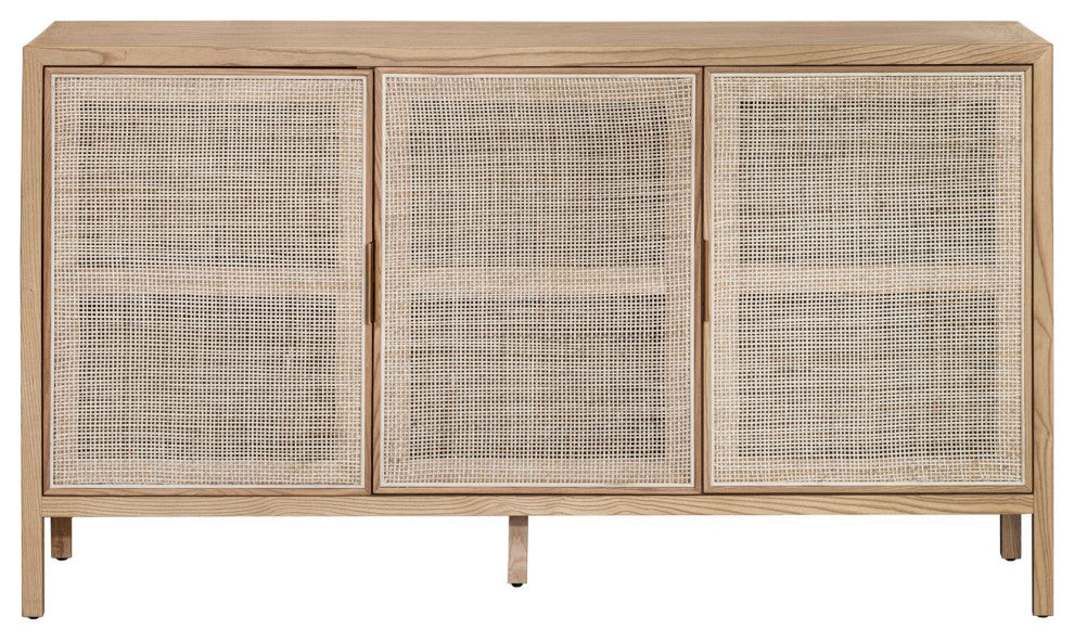 Farmhouse 3 Door Sideboard - Natural