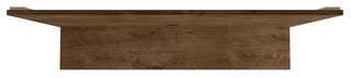 Vernon 62.99 Floating Entertainment Center in Rustic Brown