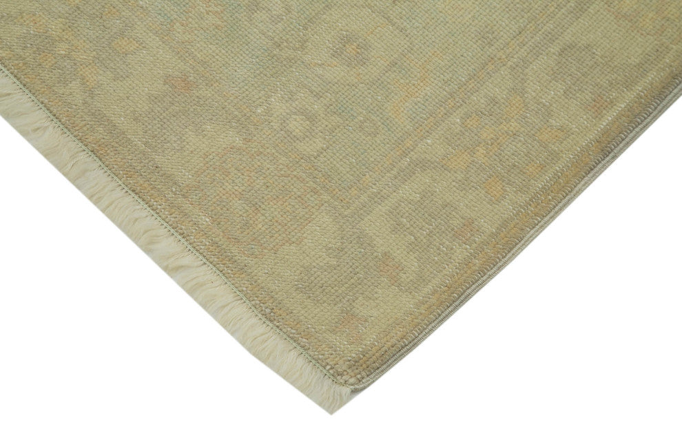 Rug N Carpet - Handmade Oriental 2' 8" x 11' 8" Runner Oushak Area Rug