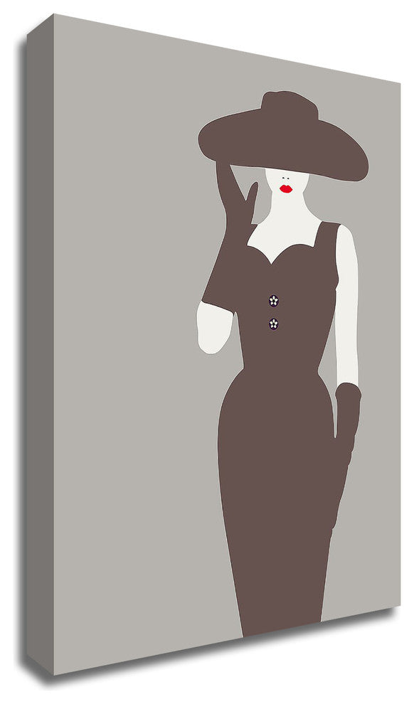 Lady No. 15 by Sean Salvadori, Print on Canvas, 20"x28"