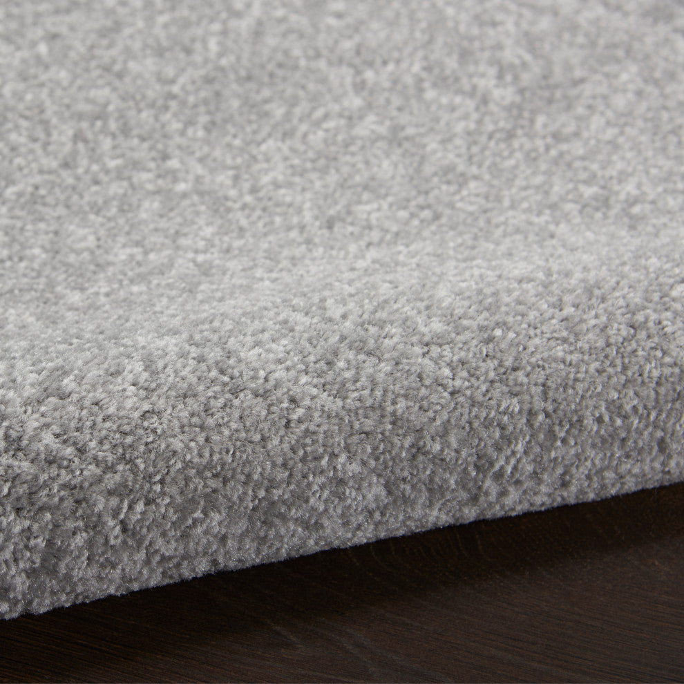 Nourison Essentials 5' x 7' Silver Grey Outdoor Area Rug