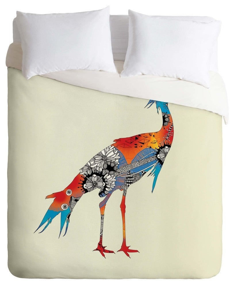 Deny Designs Iveta Abolina Bluebird Duvet Cover - Lightweight