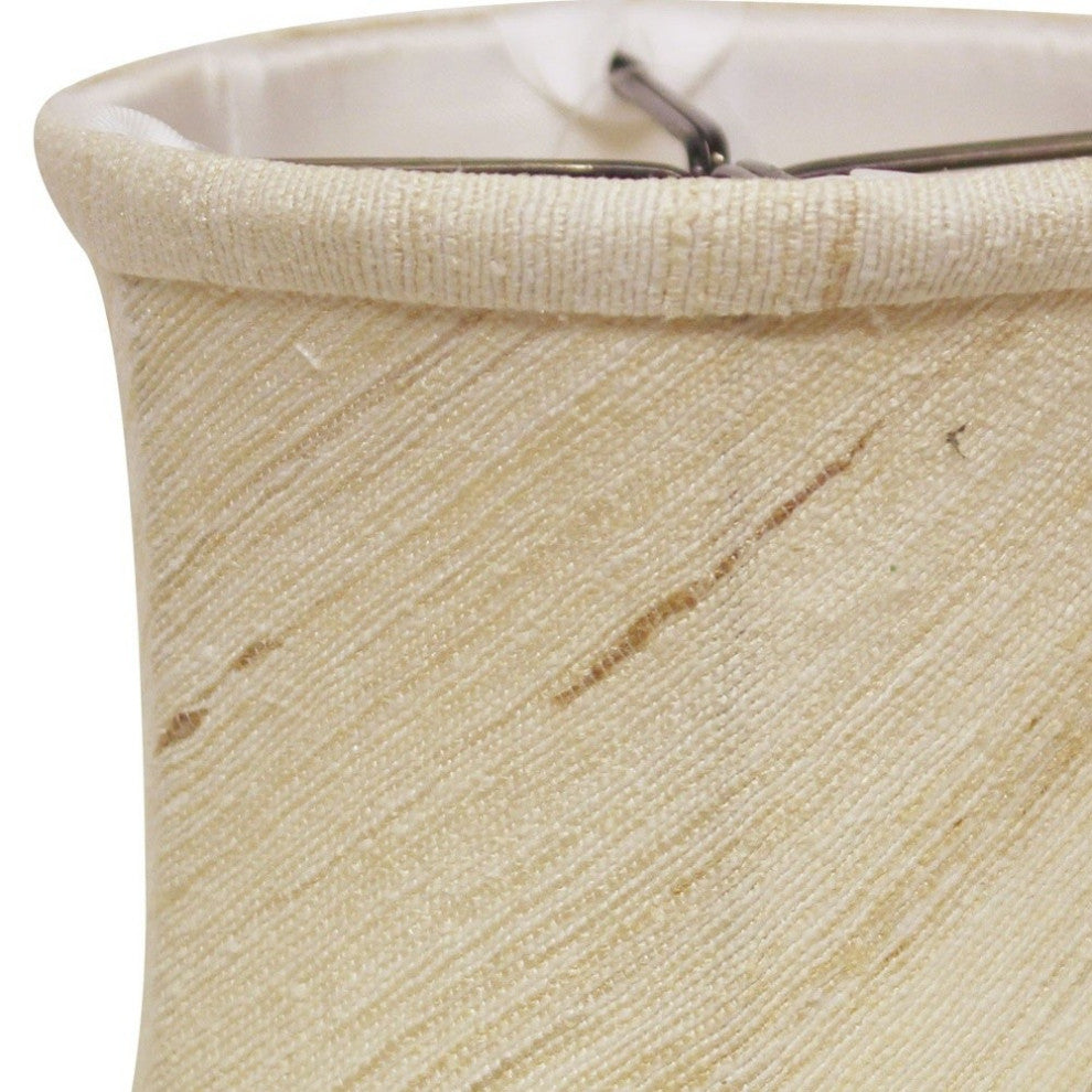 4" Inherent Set of 6 Corset Drum Chandelier Silk Lampshades