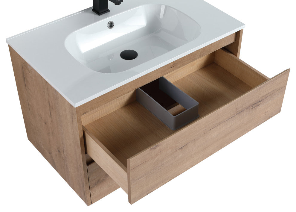 30" Sink Vanity, Plywood, Smc Top, No Faucet