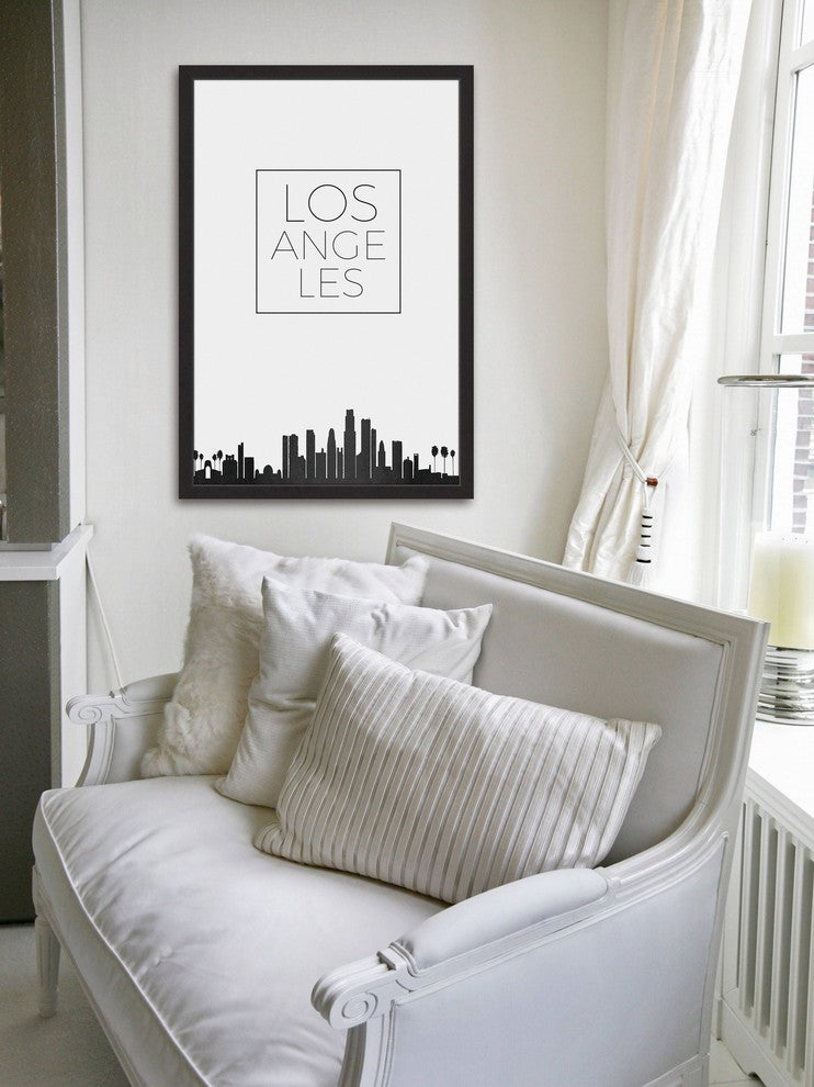 "Let's Do Business, LA II" Framed Painting Print, 16x24