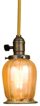 Meyda Lighting 36818 5"W Revival Chelsea Favrile Mini Pendant