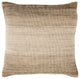 Surya Chaz CZ-002 20"x20" Pillow Kit, Camel/Dark Brown/Ivory
