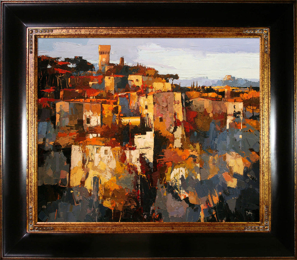 Bertaina "Toscane" Canvas Print, Opulent Frame 20"x24"