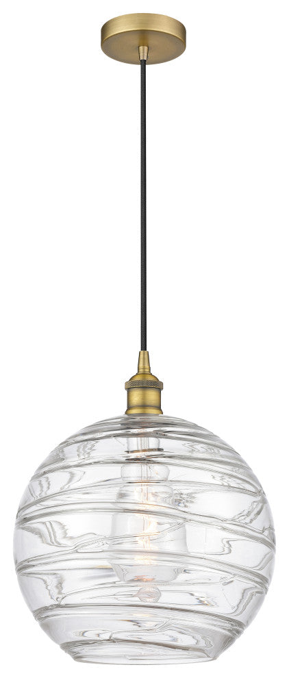 Innovations 616-1P-BB-G1213-12-LED 1-Light Mini Pendant, Brushed Brass