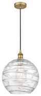 Innovations 616-1P-BB-G1213-12-LED 1-Light Mini Pendant, Brushed Brass