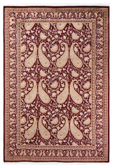 MOGUL, Hand Knotted Area Rug 9' 1" X 6' 2"