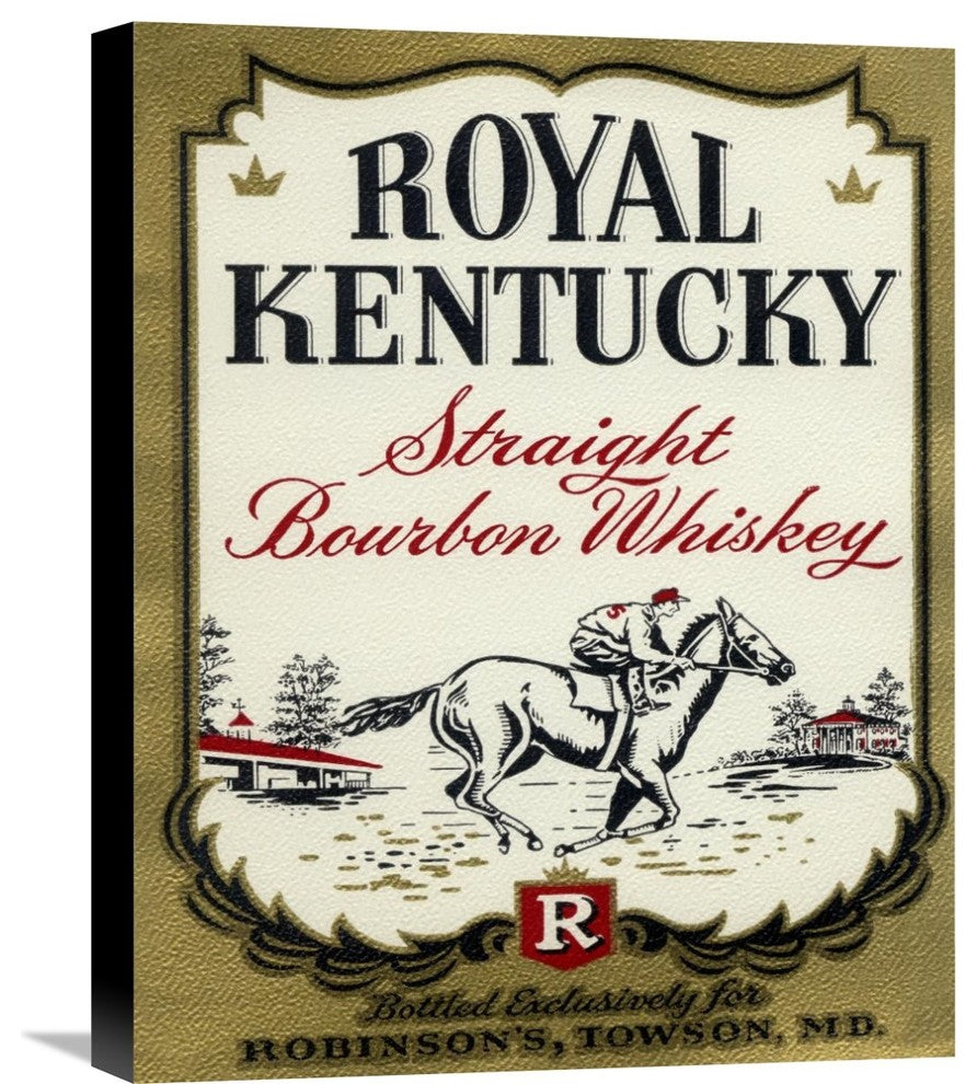Royal Kentucky Straight Bourbon Whiskey, 18"X22"