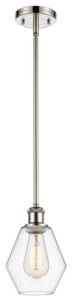 Innovations 516-1S-PN-G652-6-LED 1-Light Mini Pendant, Polished Nickel