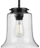 Winslett Collection Black 1-Light Mini-Pendant