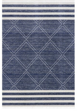 Nuloom Roberge Coastal Indoor/Outdoor Coastal Area Rug, Navy 10'x14'