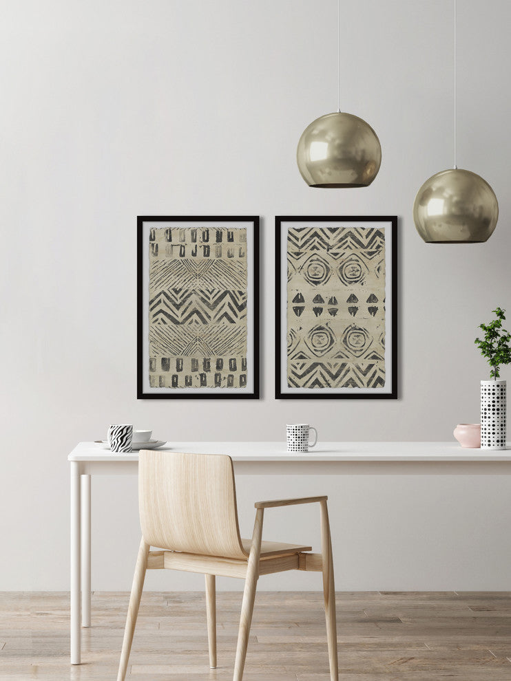 Golden Patterns Diptych, 40"x30"