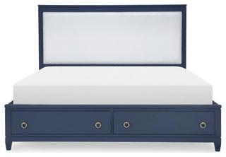 Summerland Complete Upholstered Bed With Storage, Queen
